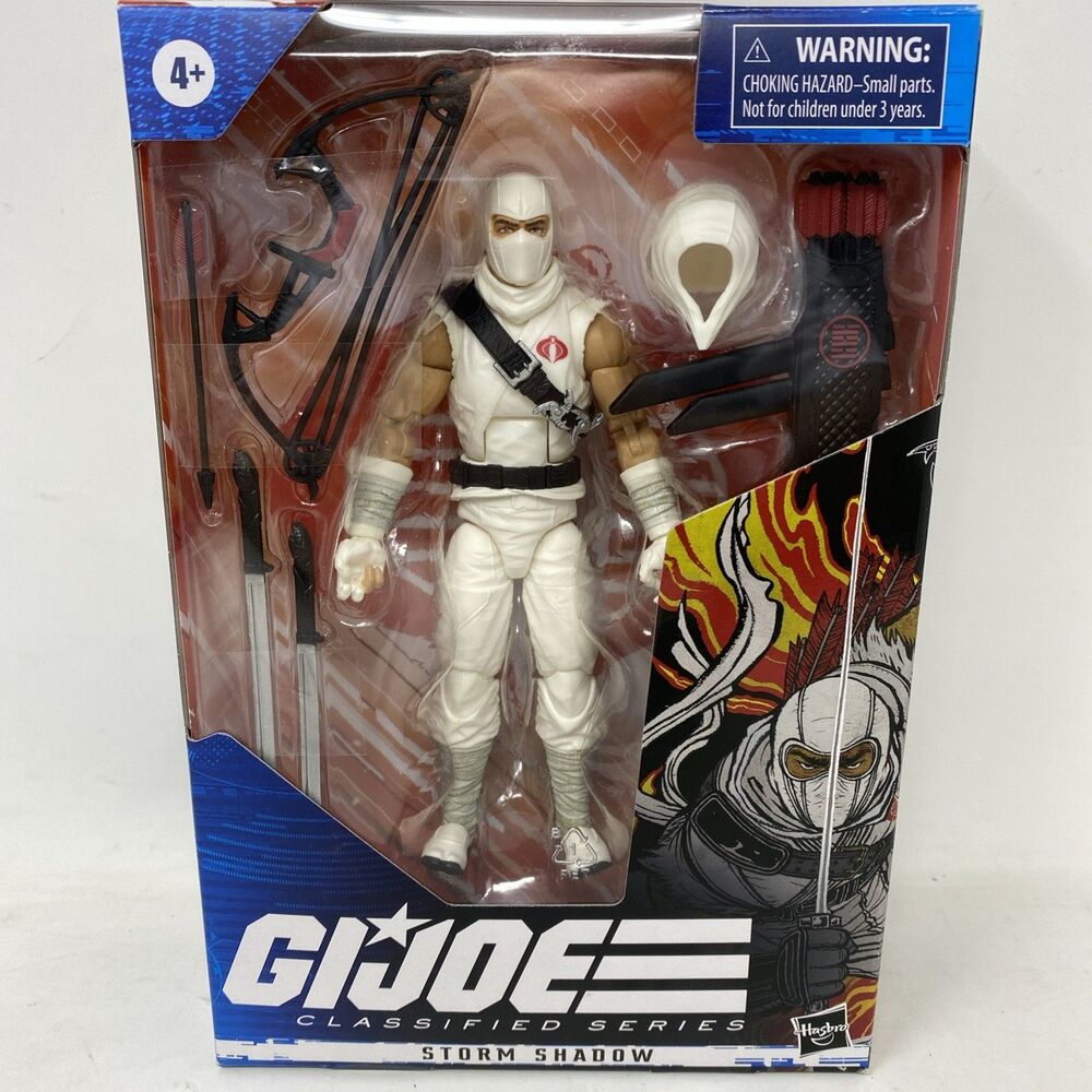 New G.I. Joe Classified Series #35 Storm Shadow 6" Action Figure Cobra Ninja